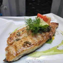 Filete de Lubina a las Finas Hierbas 