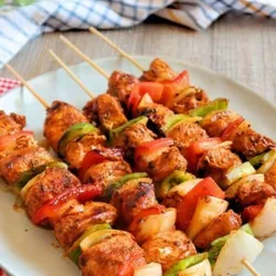 Brochetas De Pollo 