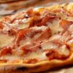 Pizza bambina de jamón 