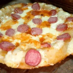 Pizza Salchichas