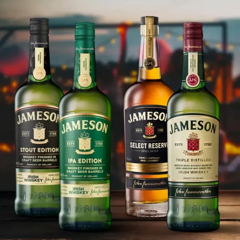 1 Bot. Jameson + 2 Energ.