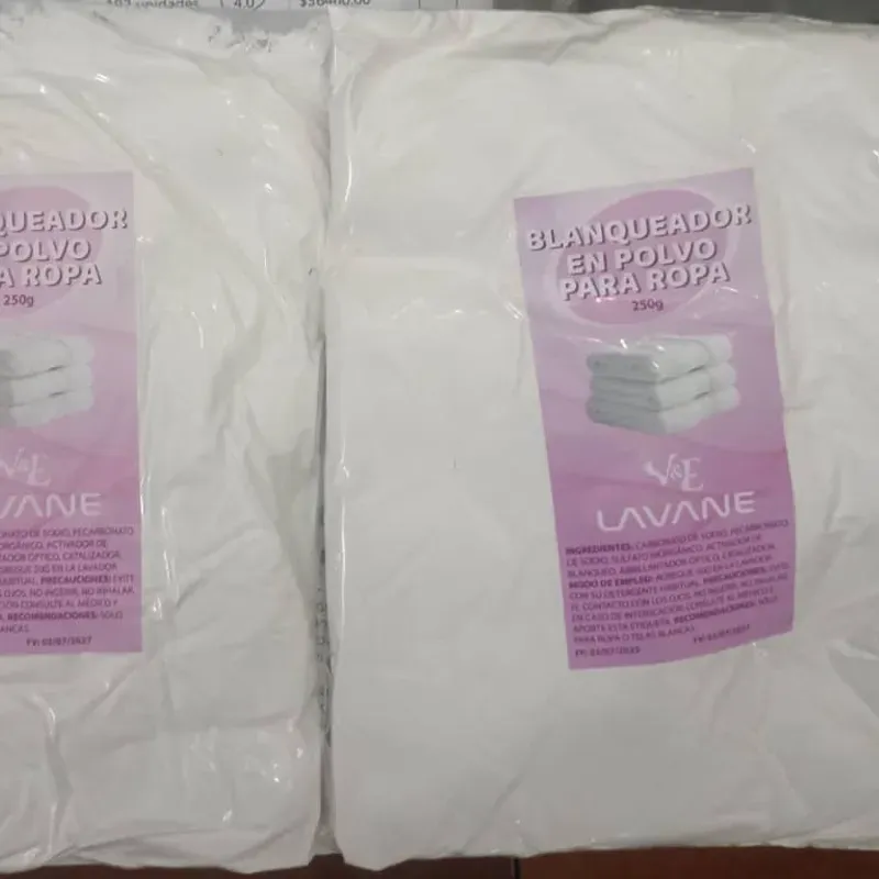 Blanqueador para ropas 250g 