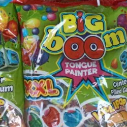 Chupa chupa con chicle xxl