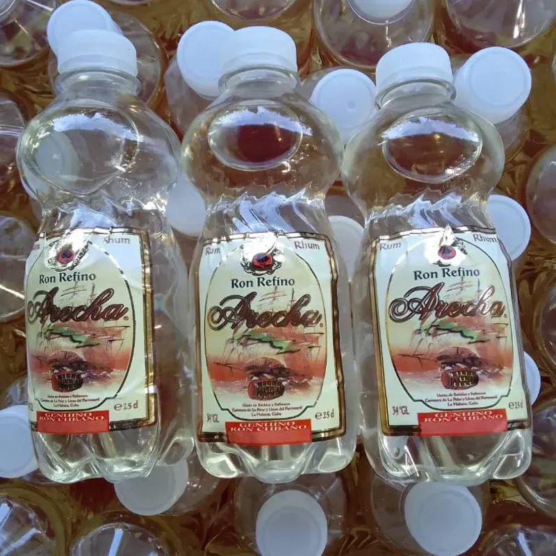 Ron Arecha 330ml , 34 grados 