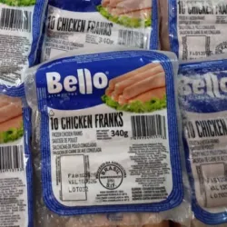 Salchichas de pollo 10U