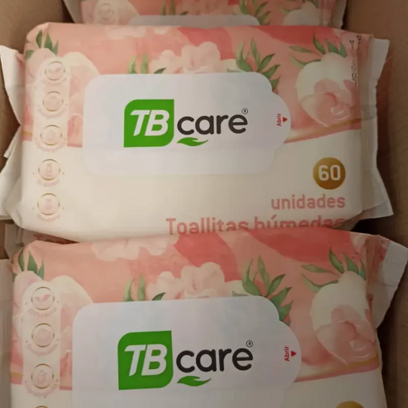 Toallitas húmedas 60U