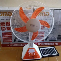 Ventilador con panel solar