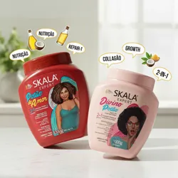 Tratamiento para cabello rizo y afro