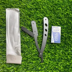 Barbero de metal con paquete de cuchillas 