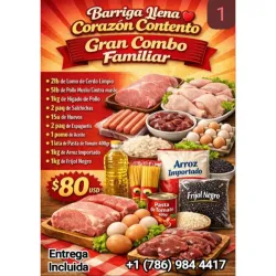 Combo #1(Mesa llena)