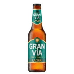 CERVEZA GRAN VÍA BOTELLA