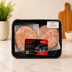 HAMBURGUESAS DE CERDO 438G JACAS