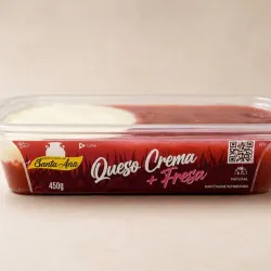 QUESO CREMA + FRESA SANTA ANA