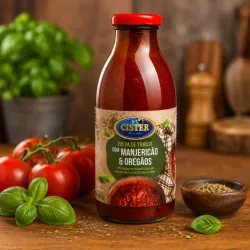 SALSA DE TOMATE CON ALBAHACA Y ORÉGANO 500ML