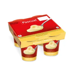 Yogurt Pascual plátano 120gr (vaso)