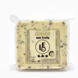 Queso curado con trufa