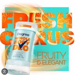 Degree . Whole body Deo