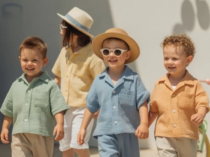 Ropa y zapatos para niños 