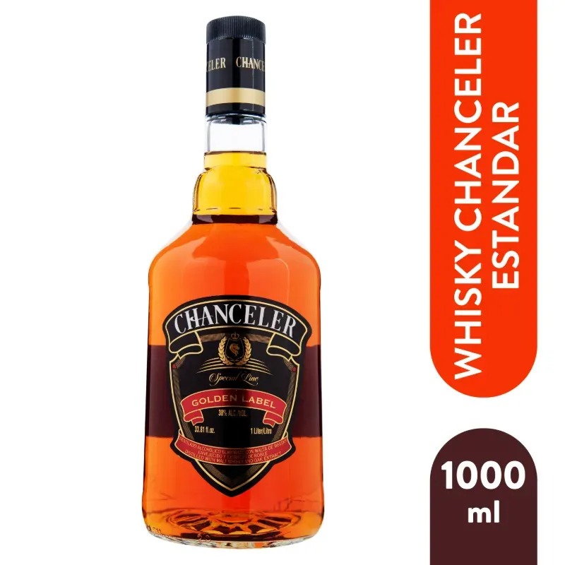 Botella de Whisky Chanceler 1Lt