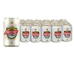 Cerveza Cristal Extra (caja)