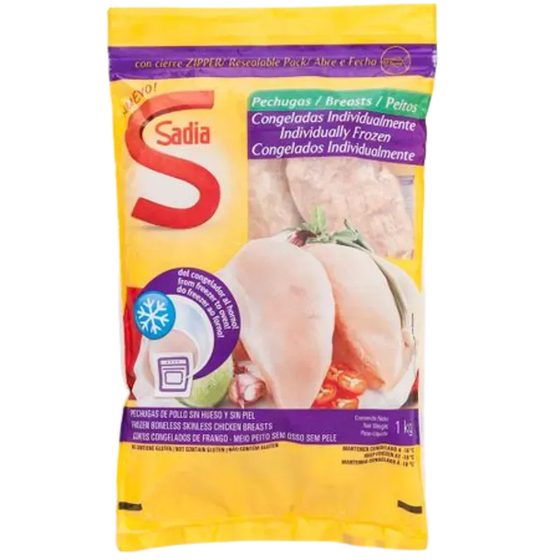 Pechuga  de pollo deshuesada (1kg)