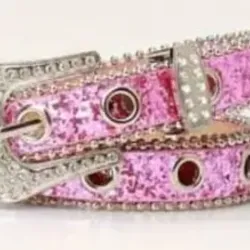 Cinto de Perla Rosado