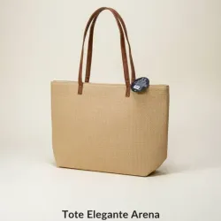 DY-Bolso Tote Clasico Tono Tierra