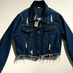 DY-Chaqueta Vaquera corta de Mujer