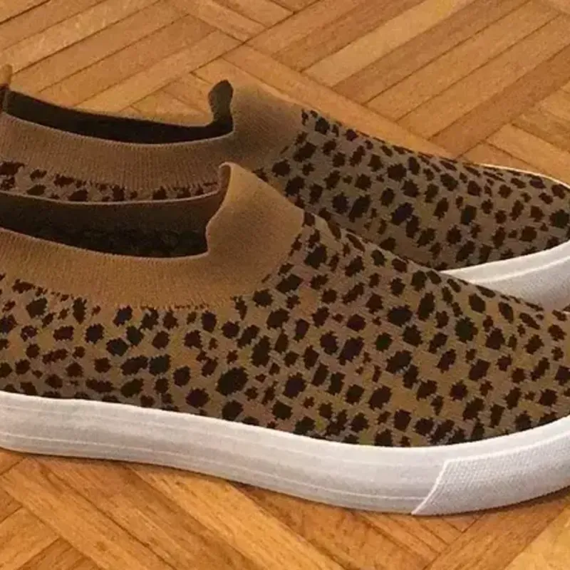 DY-Zapatilla sin cordones (slip-on) con estampado de Leonardo