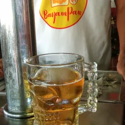 Cerveza Cristal dispensada 