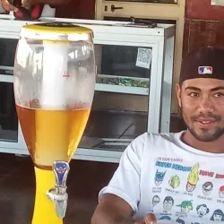 Cerveza dispensada 3L batidora