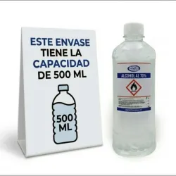 POMO DE ALCOHOL ( 500 ml )  SELLADOS 