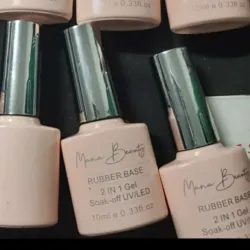 BASE RUBBER TRANSPARENTE  10 ml  MANA BEAUTY