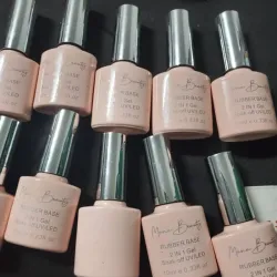 BASE RUBBER TRANSPARENTE 10 ml  MANA BEAUTY