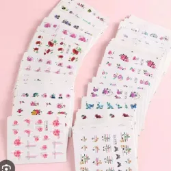 CALCOMANÍAS DE AGUA C/U