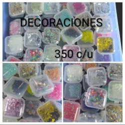 DECORACIONES VARIADAS  C/U