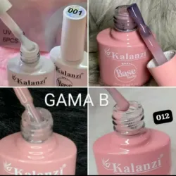 ESMALTES BASE NUDE  10 ml  KALANZI  GAMA B