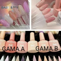 ESMALTES BASE NUDE  10 ml  KALANZI  GAMA A