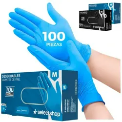 GUANTES DE NITRILO ( 150 LA PAREJA ) TALLA L y M