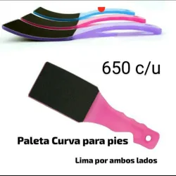 PALETAS PARA LOS PIES  C/U