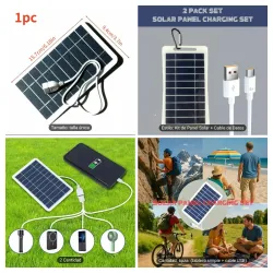 PANEL SOLAR PORTÁTIL PARA TELÉFONOS