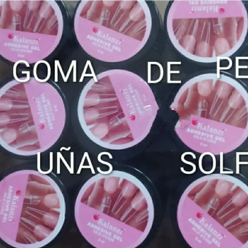 PEGAMENTO PARA UÑAS SOLF GEL