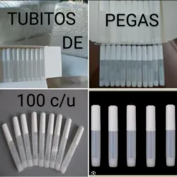 TUBITOS DE GOMA   C/U