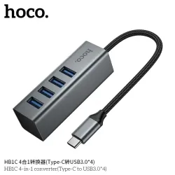 🌟ADAPTADOR USB HOCO HB1C 4 en 1 tipo C🌟