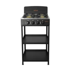 🌟COCINA DE GAS DE CUATRO QUEMADORES MILEXUS CON ORGANIZADOR