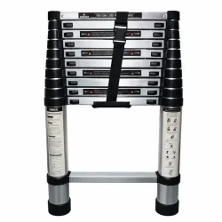 🌟ESCALERA TELESCÓPICA PARA TRABAJOS DOMÉSTICOS Y PROFESIONALES