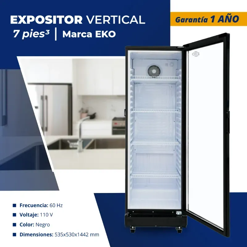 EXPOSITOR VERTICAL 7 PIES MARCA EKO