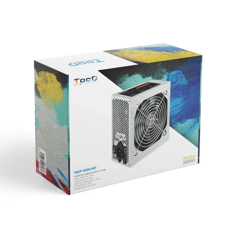 🌟Fuente de alimentación ATX TQEP-500S-INT 500W