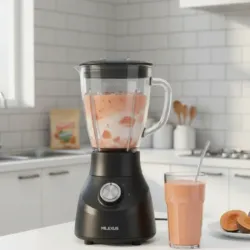 🌟LICUADORA VASO DE VIDRIO MILEXUS