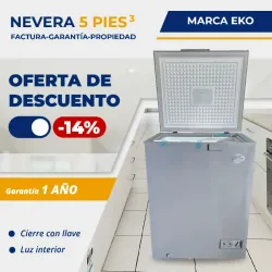 🧊NEVERA DE 5PIES MARCA EKO